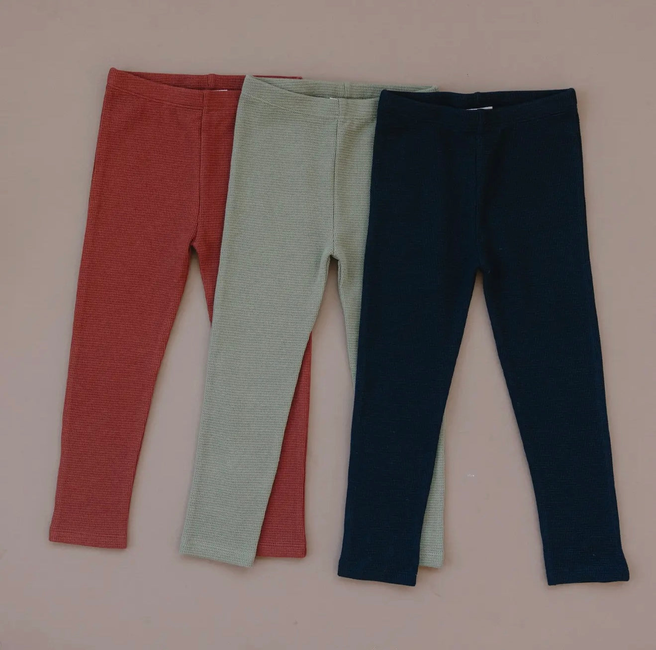 Sage Waffle Leggings