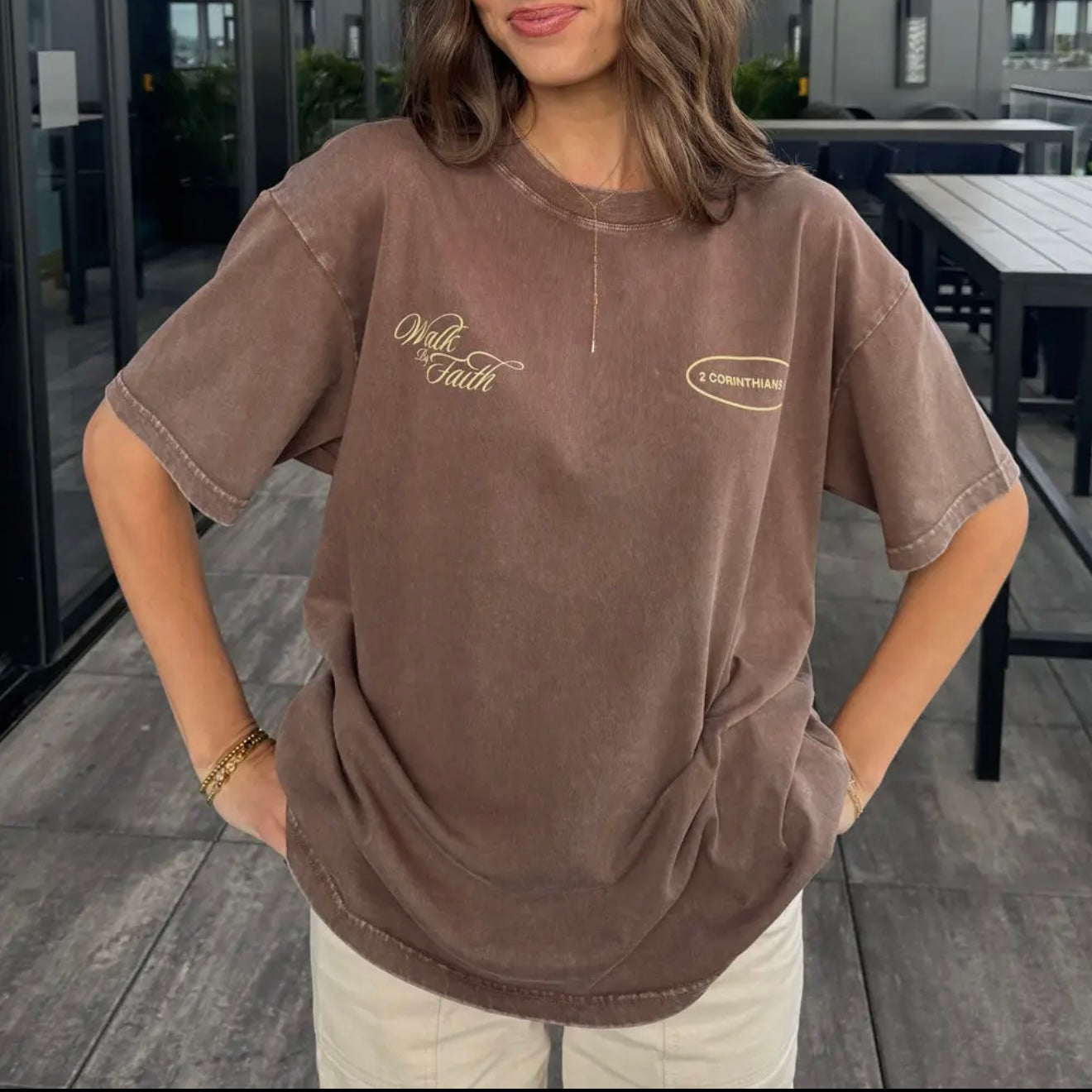 Walk By Faith Tee