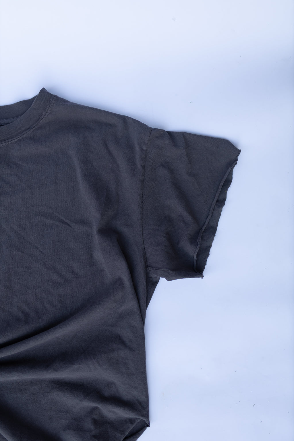 Side Slit Tee - Stone
