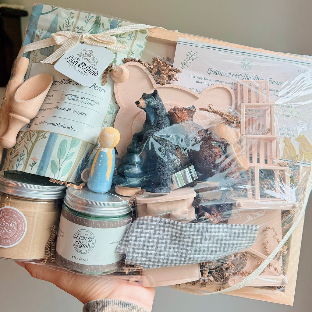 Goldilocks and the Three Bears Sensory Storybox