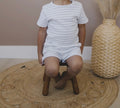Sea foam Stripe Everyday Set