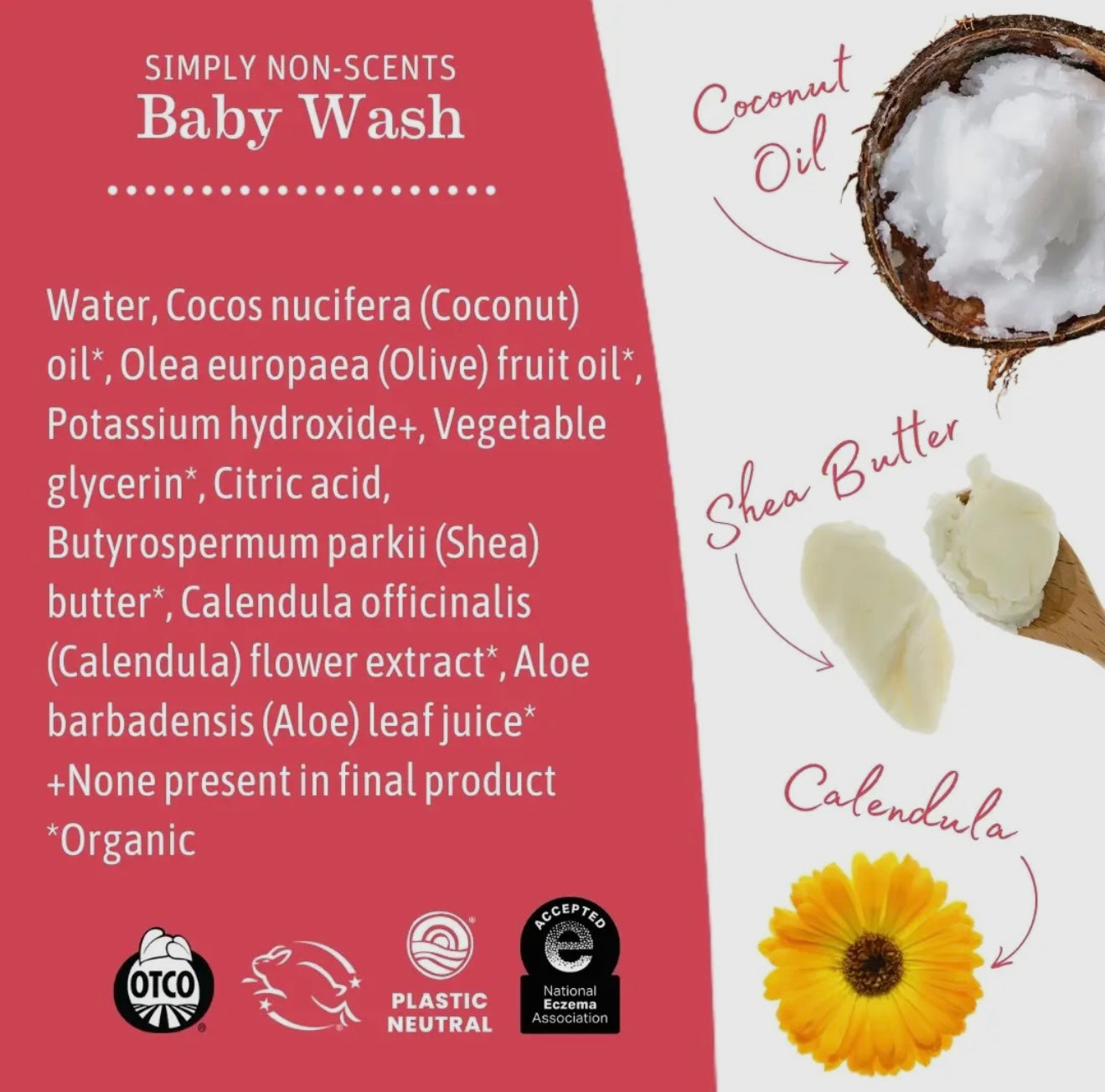 Earth Mama Simply Non-Scents Baby Wash