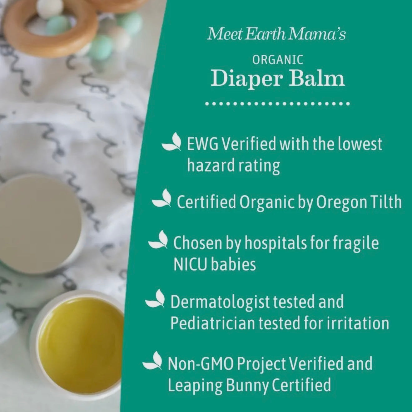 Earth Mama Organic Diaper Balm