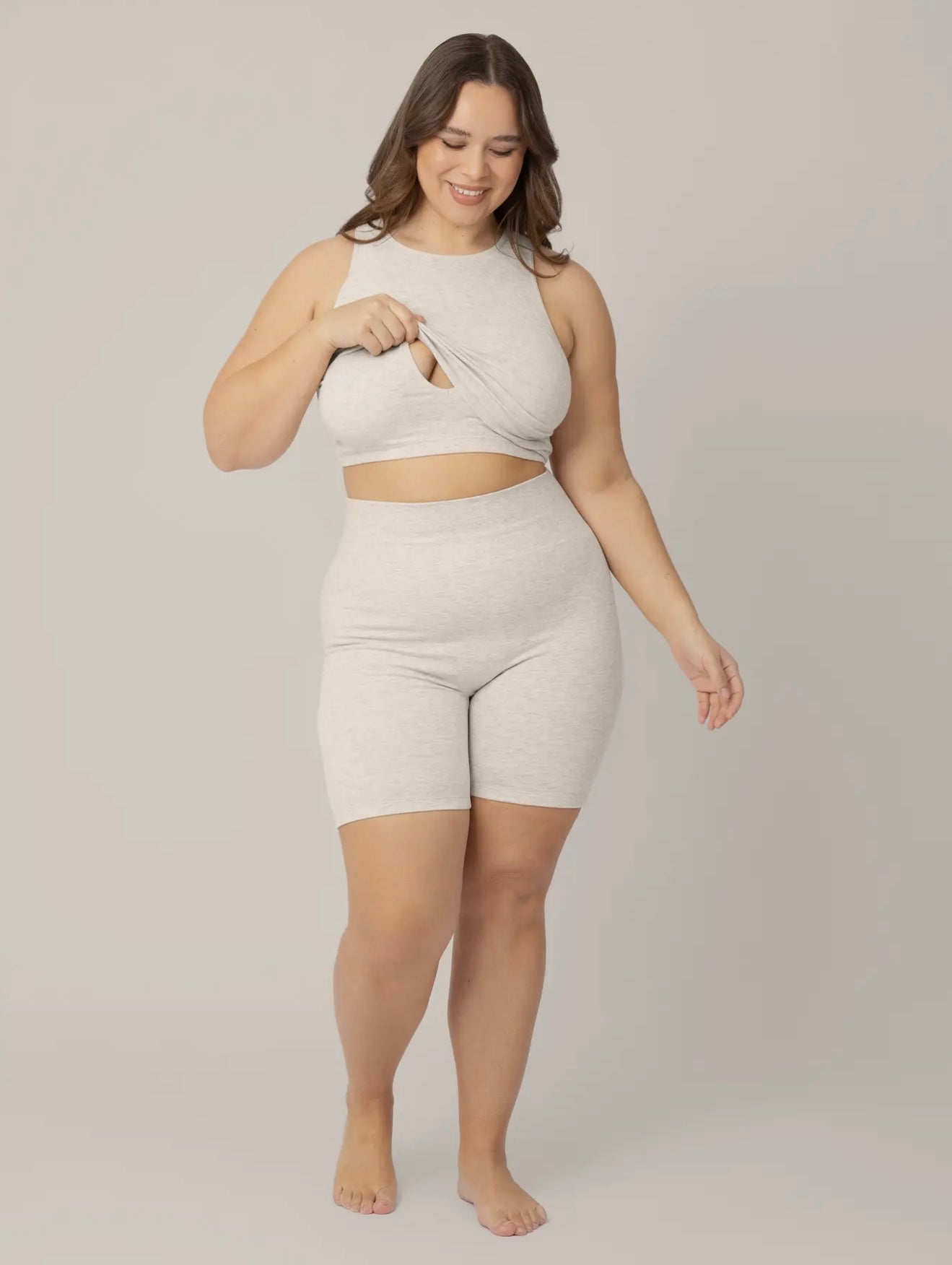 Bamboo Maternity & Nursing Longline Bra