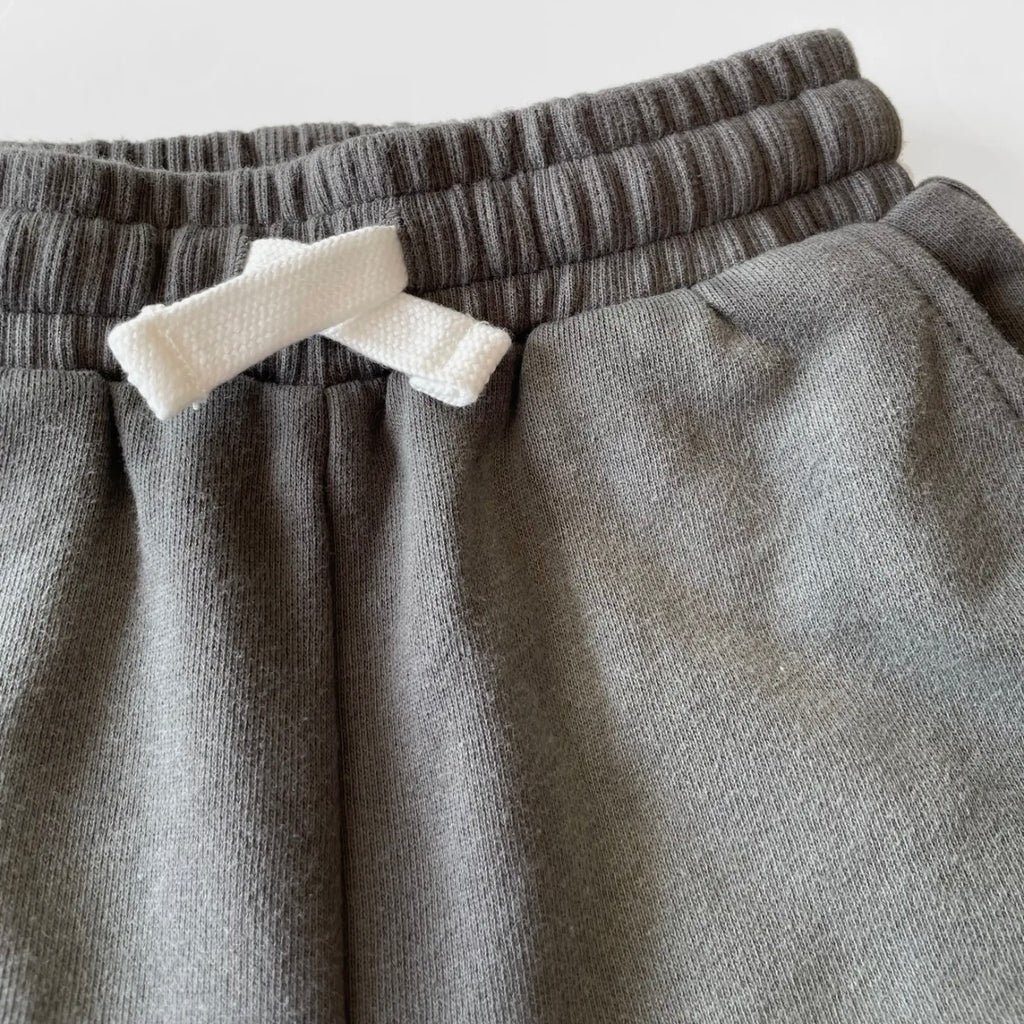 Sun Faded  Sweat Shorts - Stonewash