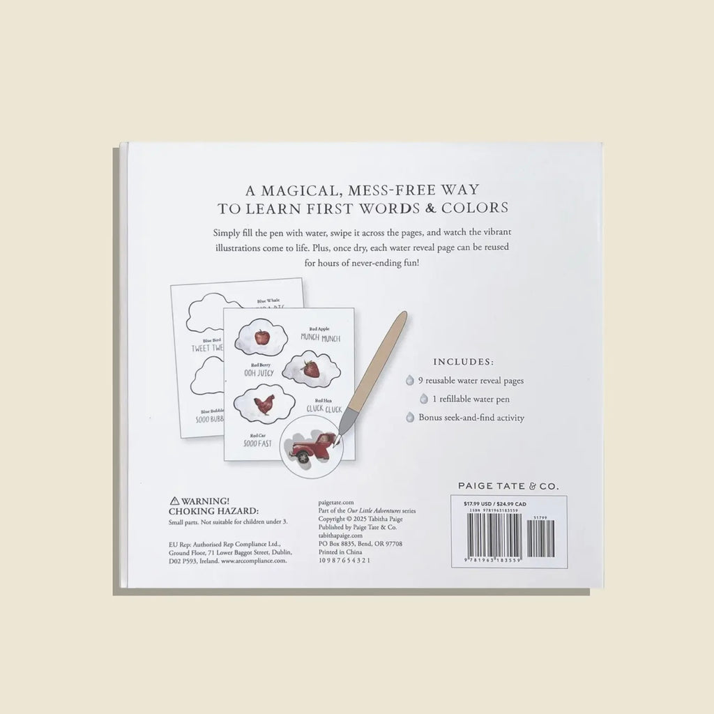 Wishy Washy: Water Reveal Activity Book