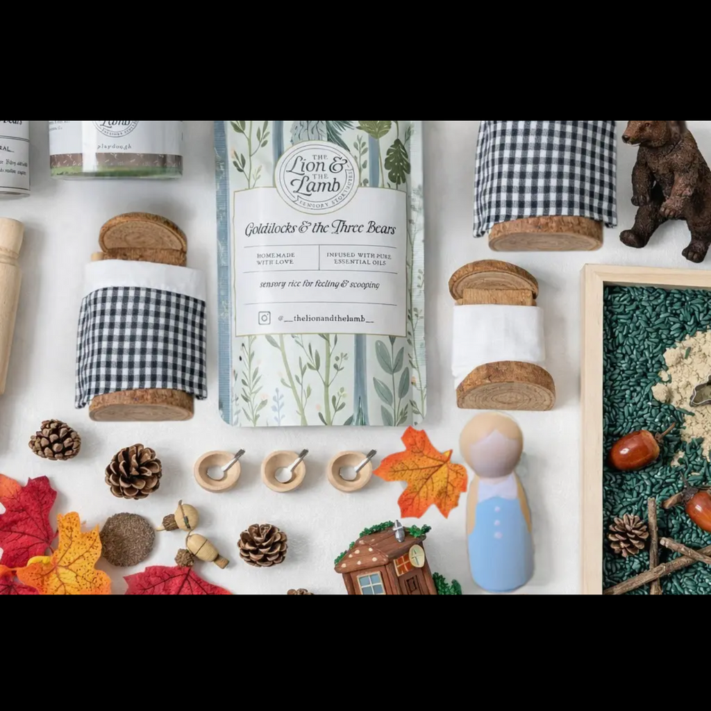 Goldilocks and the Three Bears Sensory Storybox